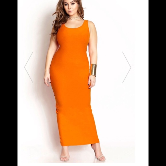 Dresses & Skirts - LAST 1 - Orange Maxi Dress